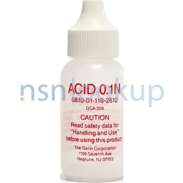 6810-01-118-2612 ACID SOLUTION 6810011182612 011182612 1/1